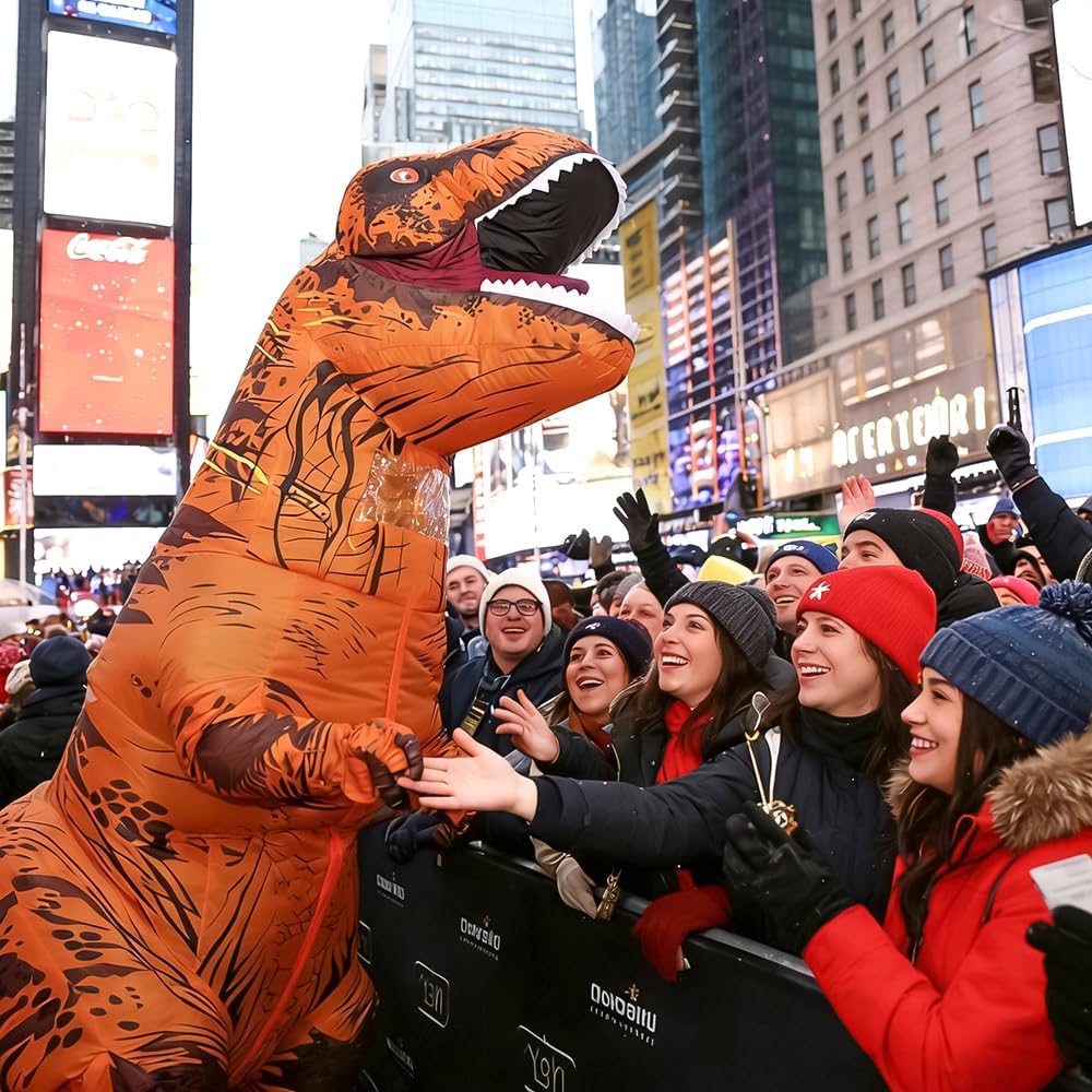 Aufblasbares T-Rex-Kostüm, Brown