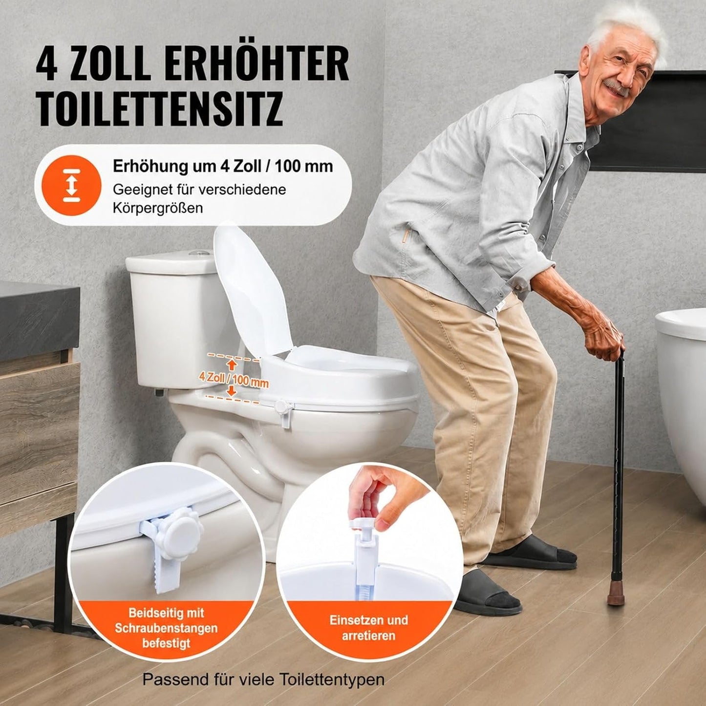 Toilettensitzerhöhung