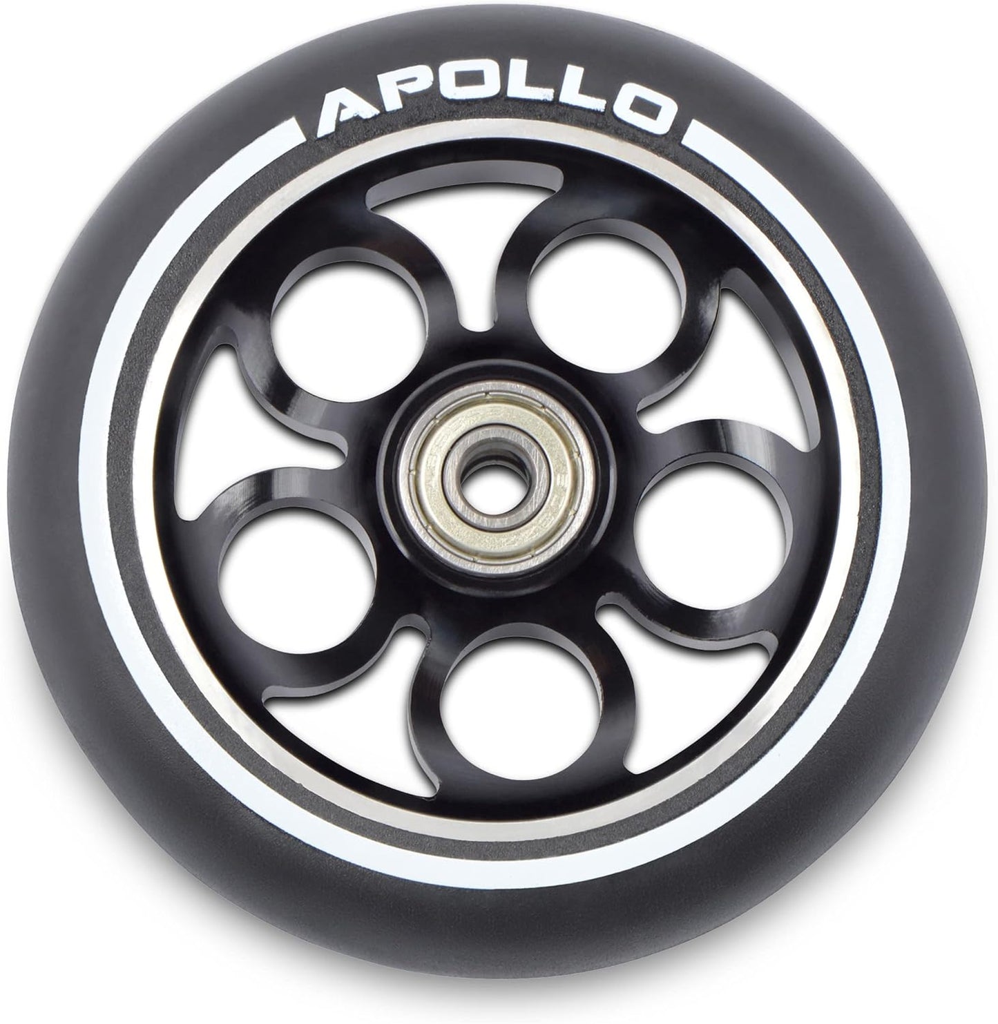 Stuntscooter Ersatzräder-Set Pro Wheels (2 Stück), Schwarz