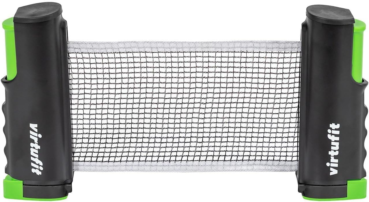 Verstellbares Tischtennis-Set mit Schlägern und Bällen