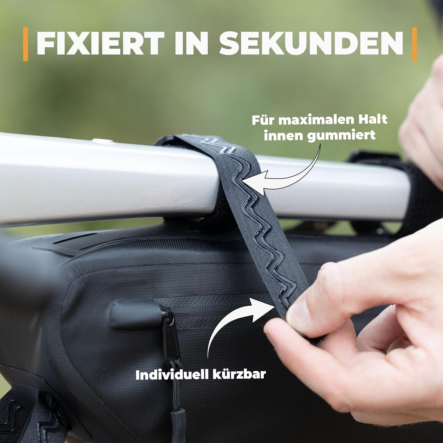 Bikepacking Rahmentasche, 46cm
