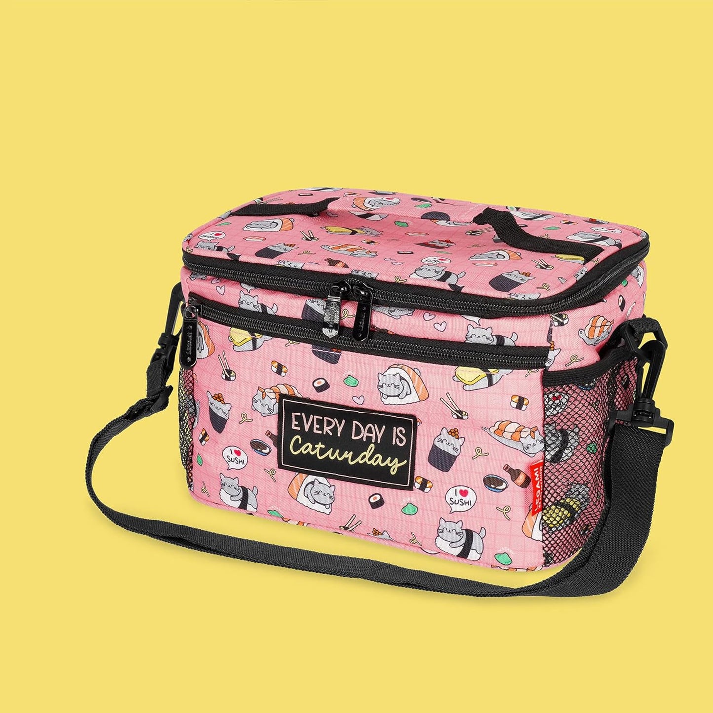 Lunchbag für das Mittagessen, grosses Fassungsvermögen, SUSHI CAT