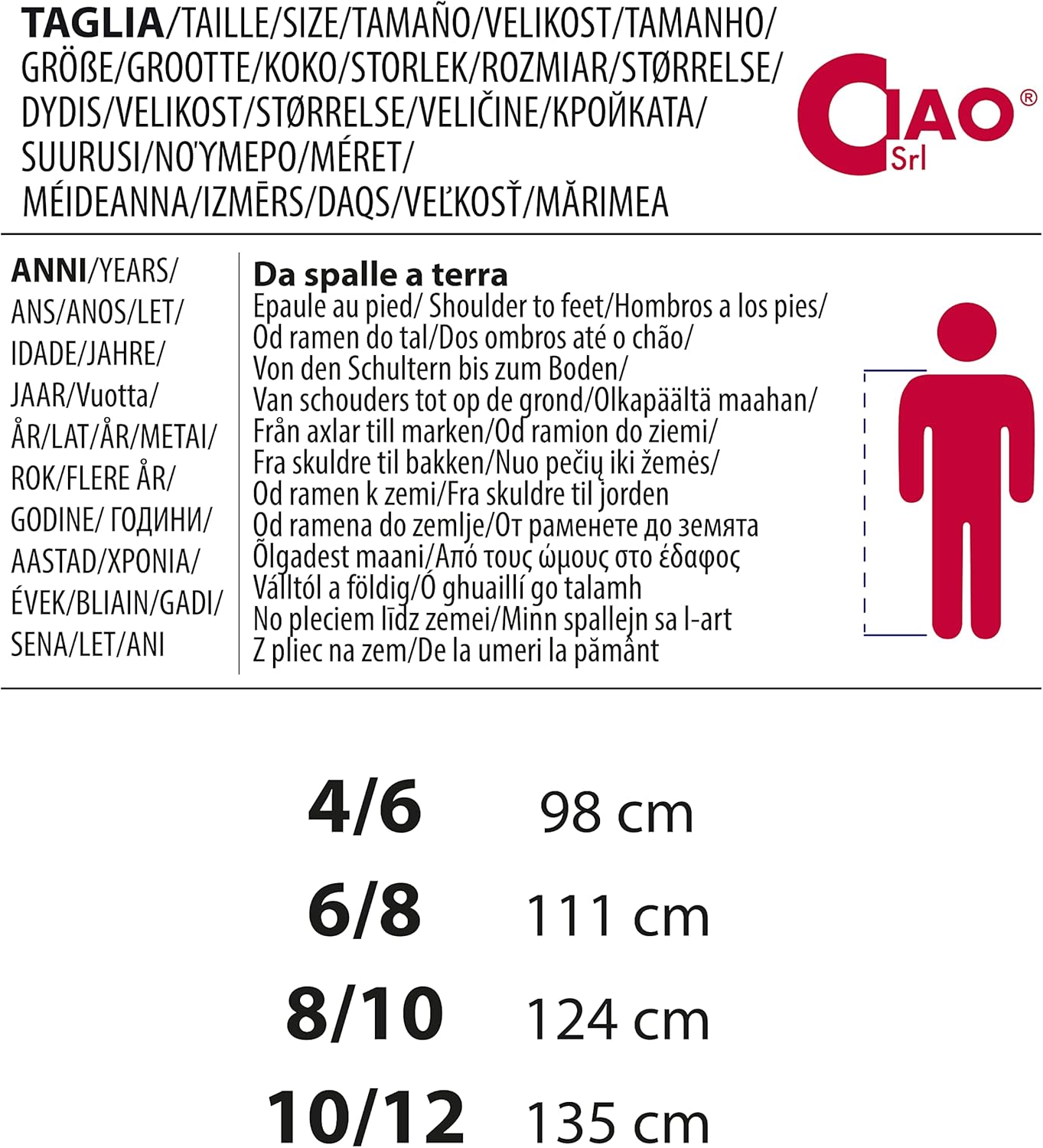 Police Officer Kostüm, 4-6 Jahre Long sleeves