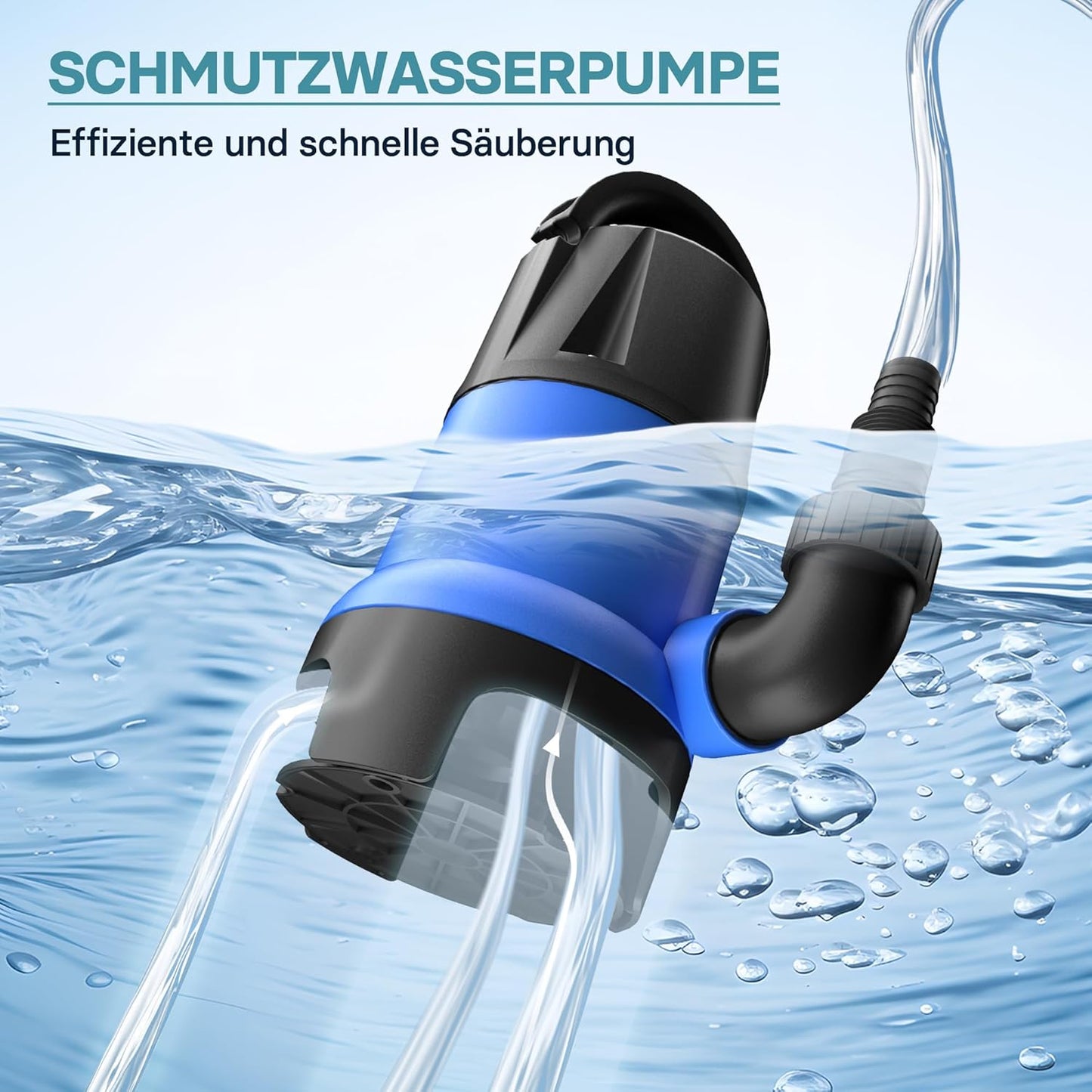 Schmutzwasserpumpe 61169, 7500 l/h