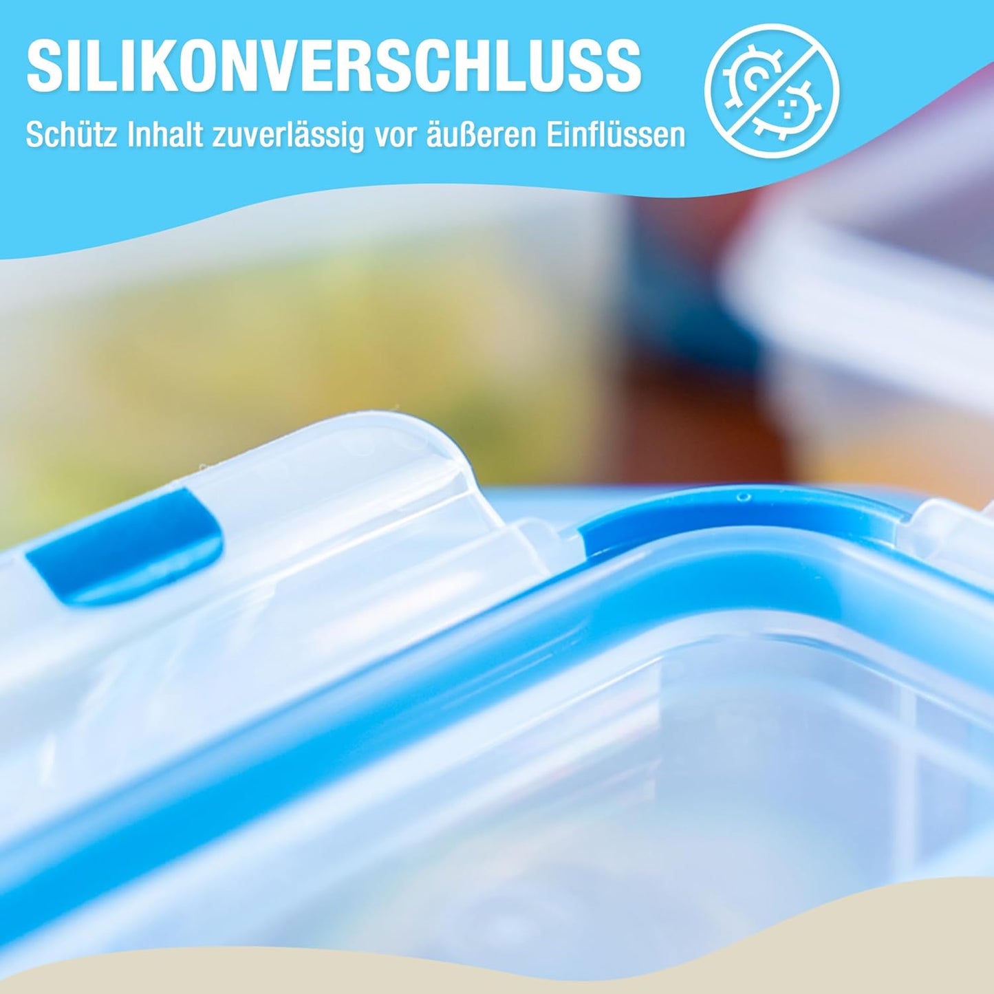 Frischhaltedosen-Set (4 Stück), 3 L | 4er Set