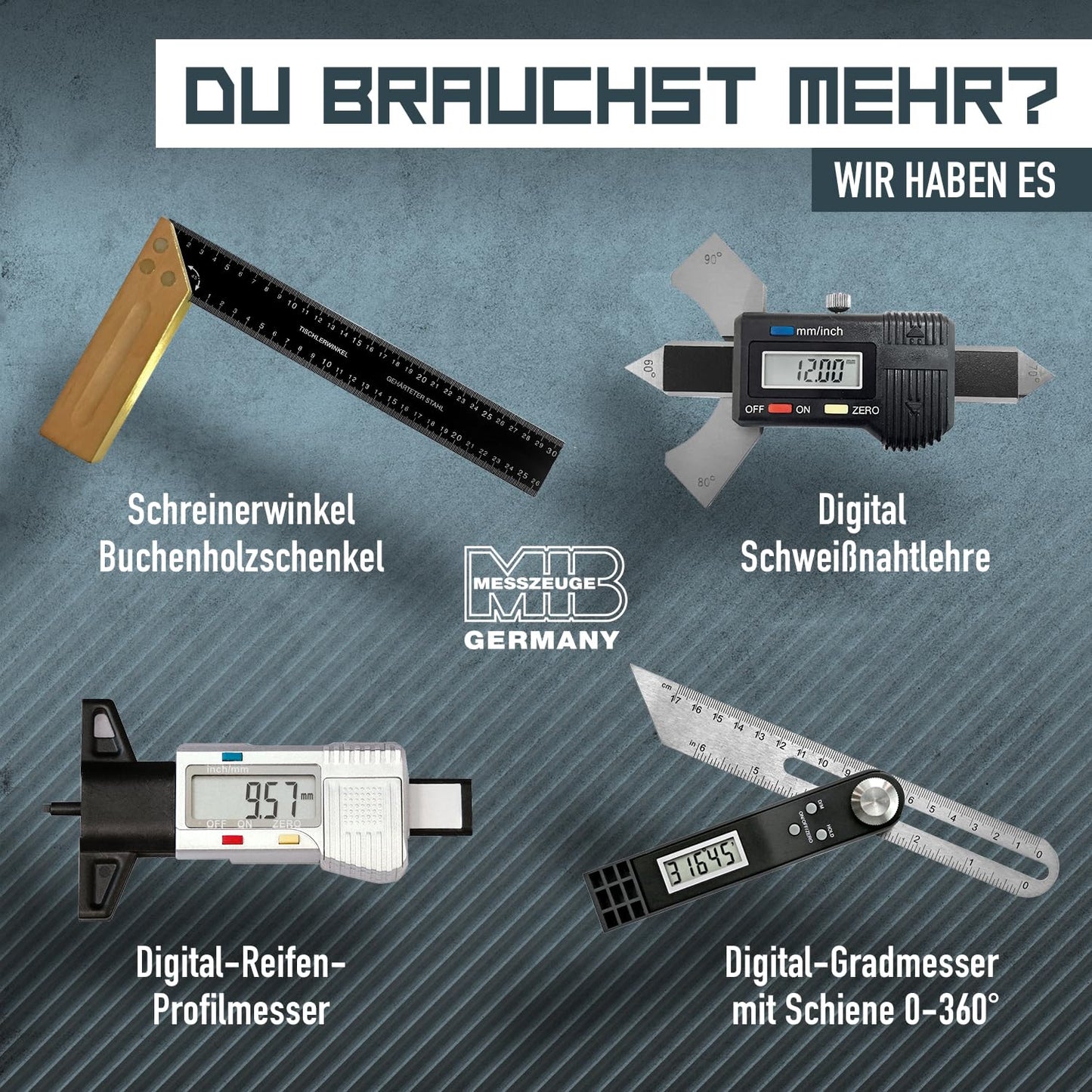 Digitaler Messschieber, DIN 862 150mm