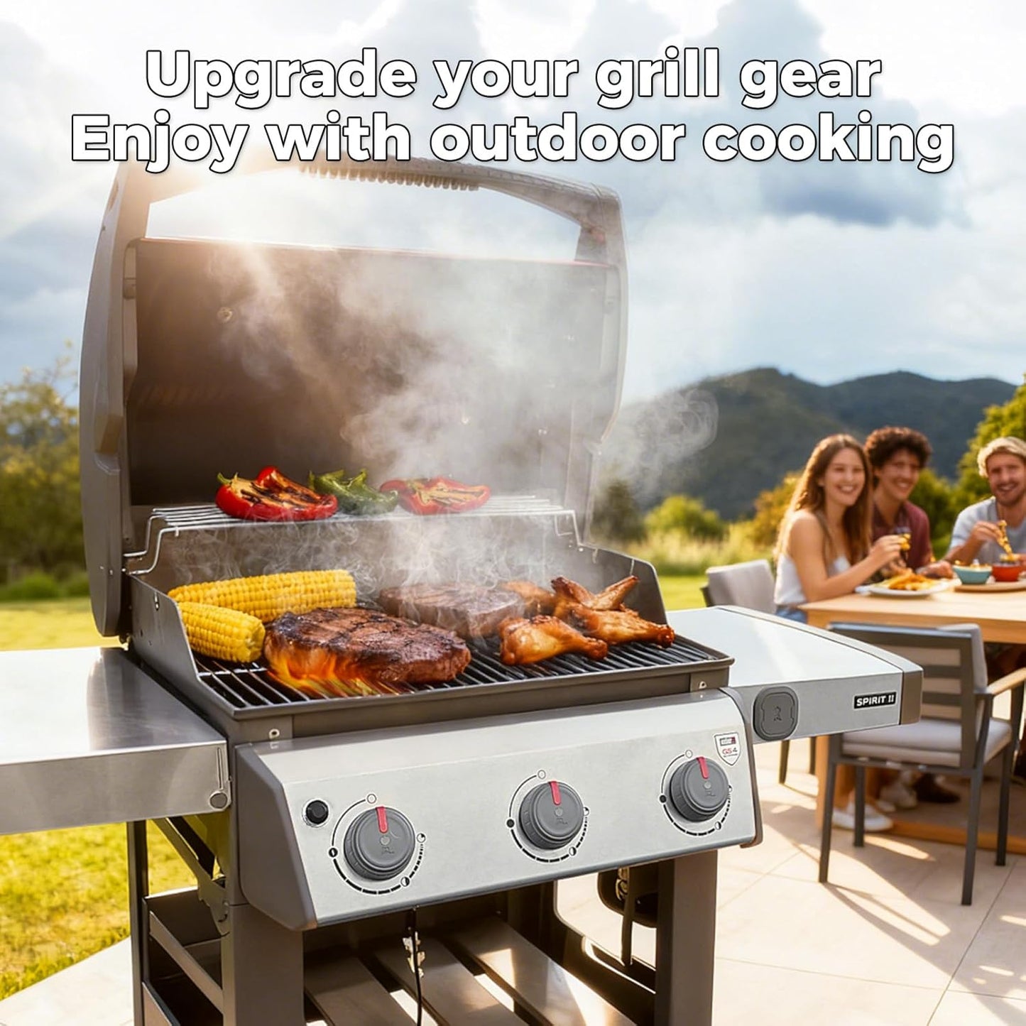 Aromaschiene für Spirit 300 Grills, 201 Stainless Steel for Spirit 300 & II 300