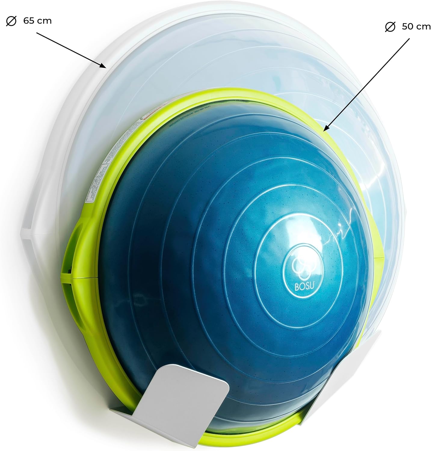 Wandhalterung für Bosu-Ball, 1 Unidad Weiß