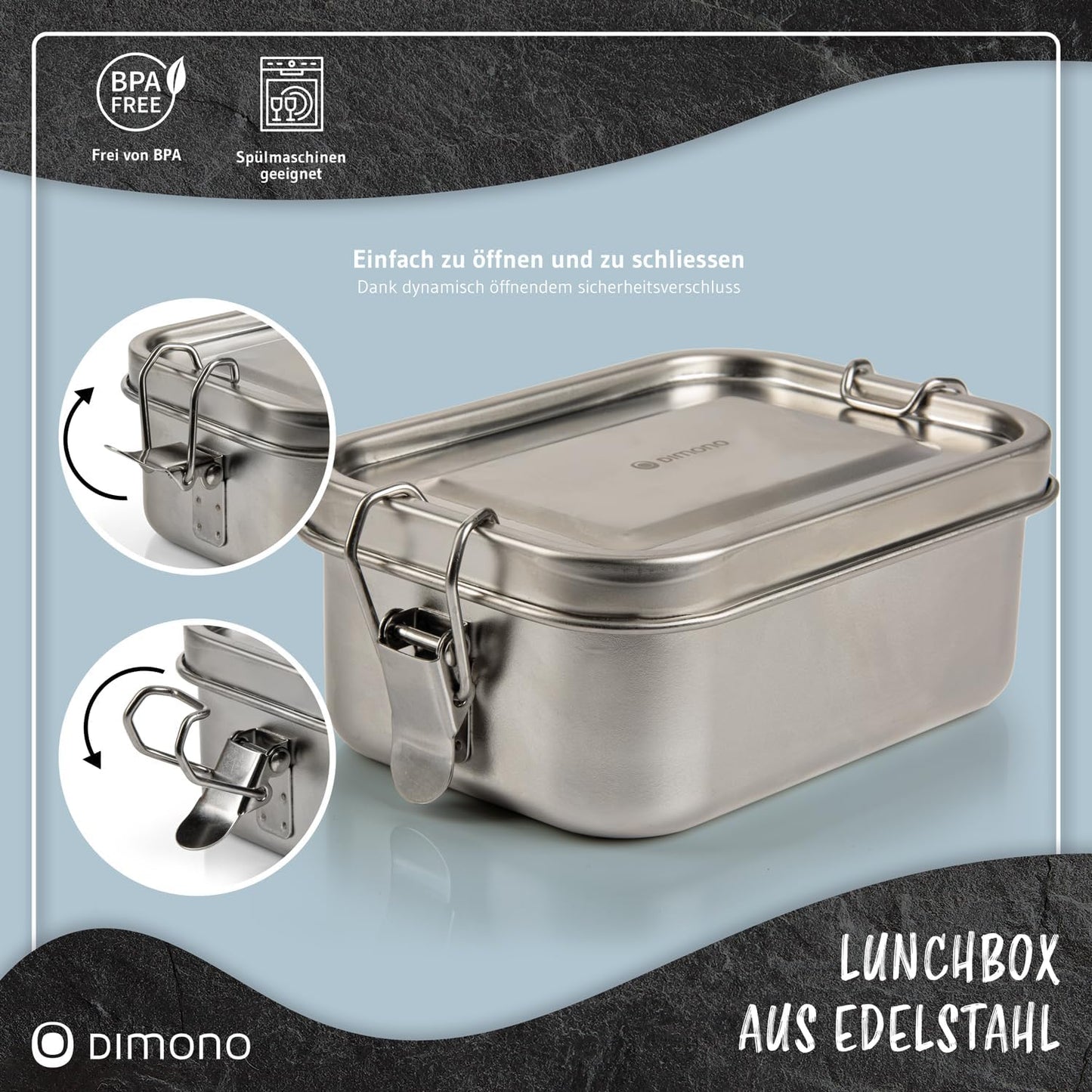 Auslaufsichere Bento-Box, C: 1400 Ml