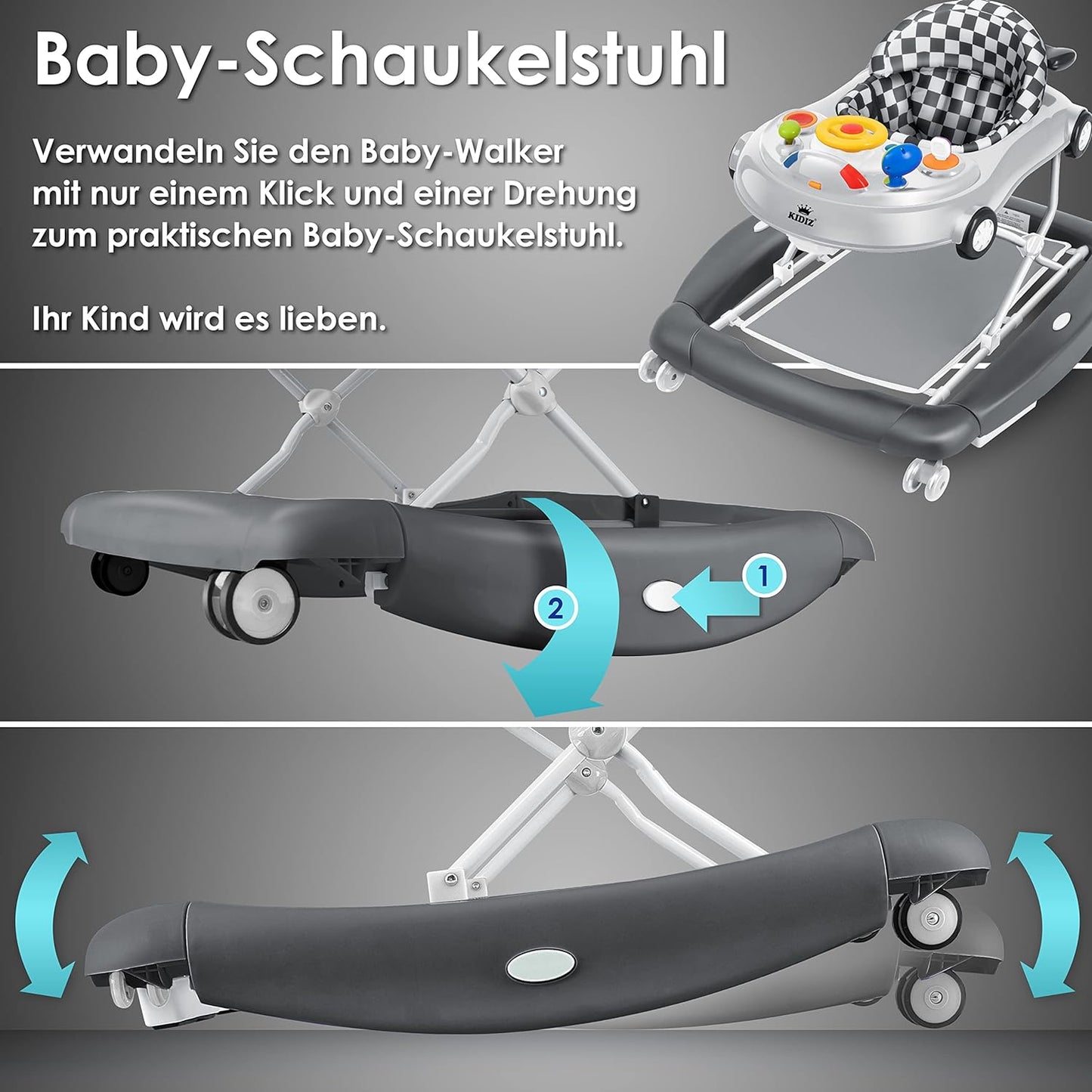 Spiel- und Lauflernwagen