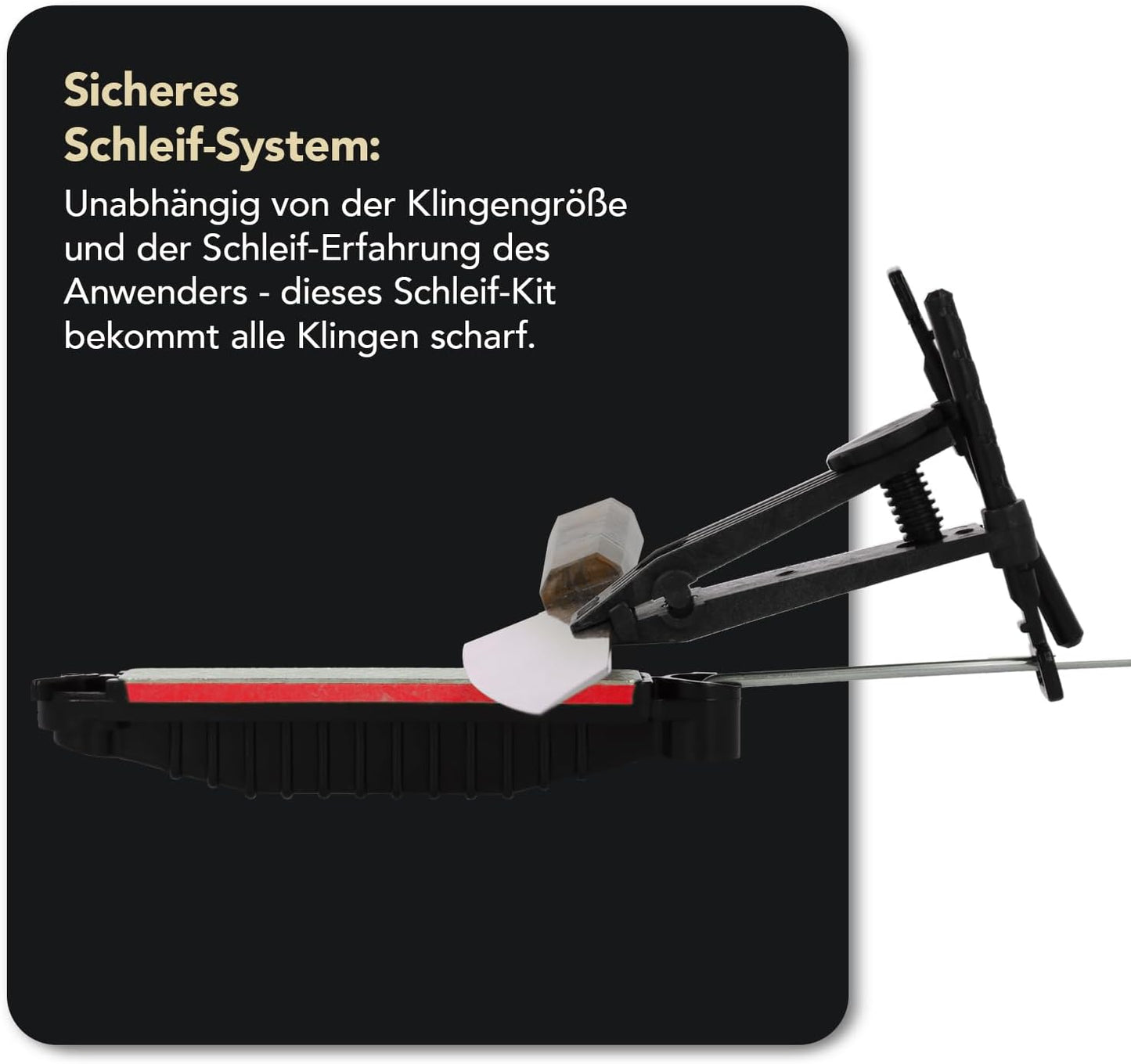 Diamant-Messerschärfer Aligner Schleifsystem, Aligner Schleifsystem AKEFC