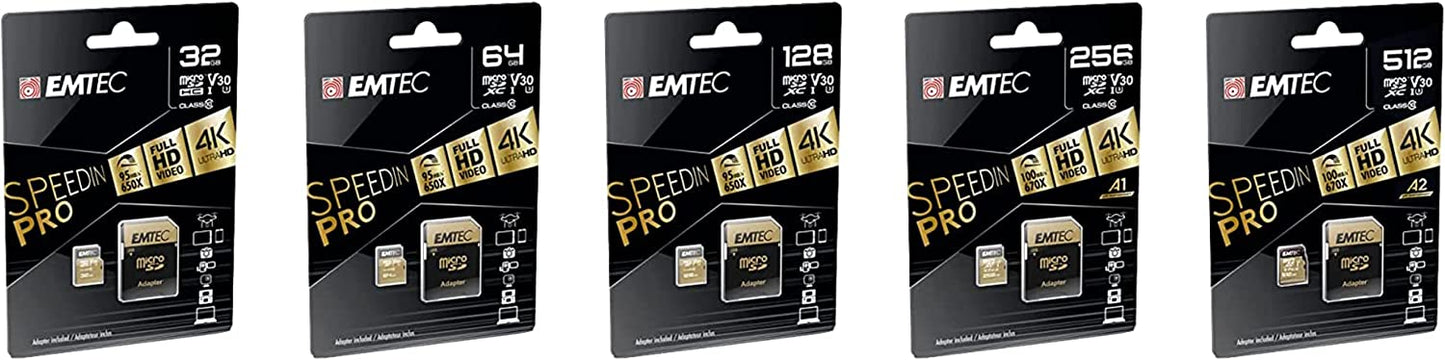 SpeedIN PRO 512 GB microSDXC, Speicherkarte, 512 GO