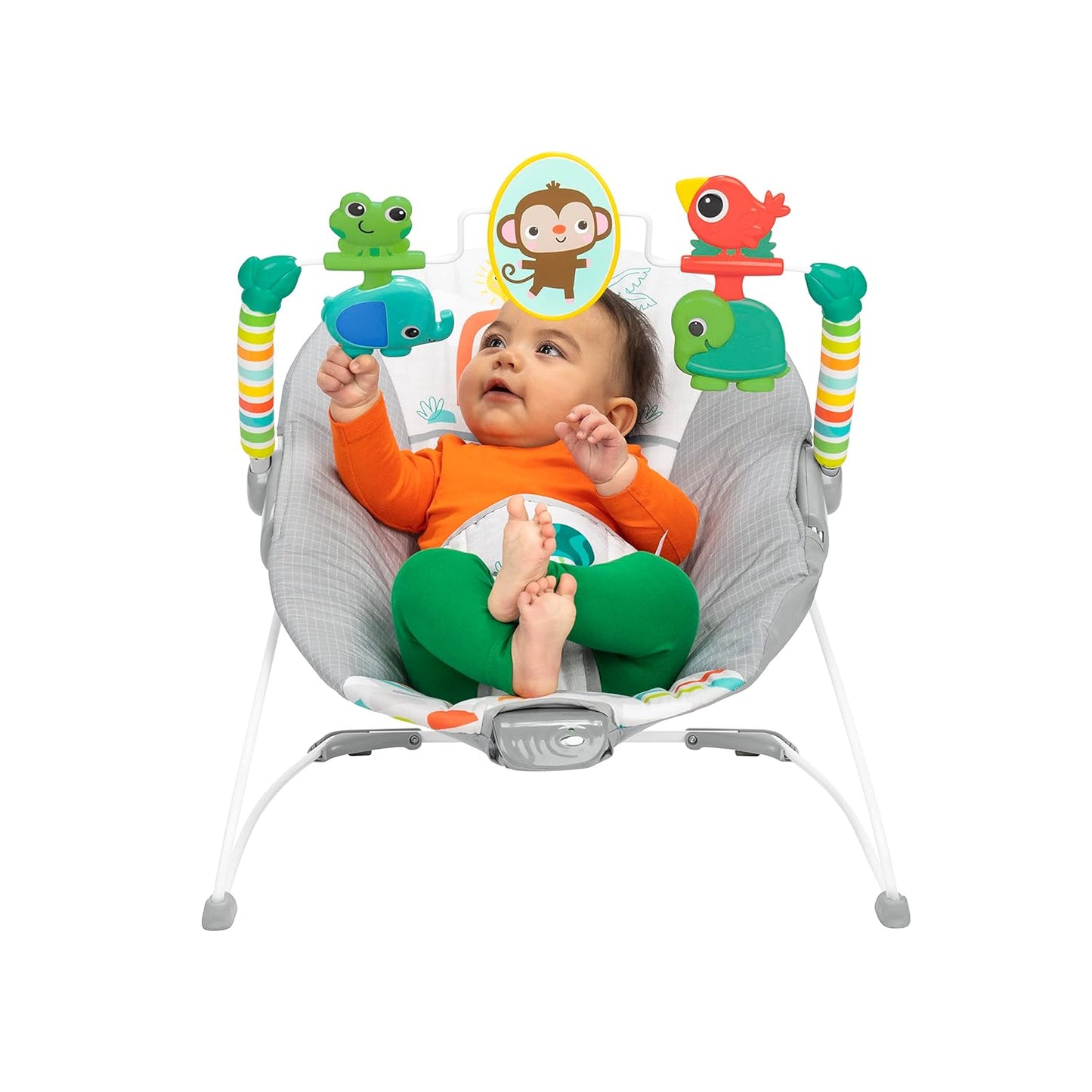 Babywippe mit Vibration und Spielzeug, Playful Paradise