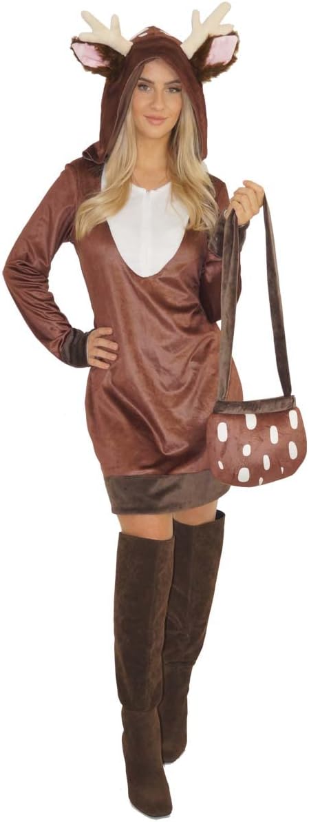 Rentier-Kostüm für Damen, S