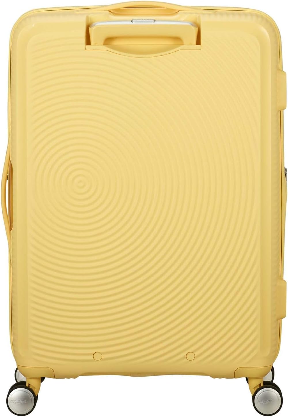 Valigia Rigida Rotante Verde Pastello, Soundbox 67 x 46.5 x 29 cm Yellow (Pastel Yellow)