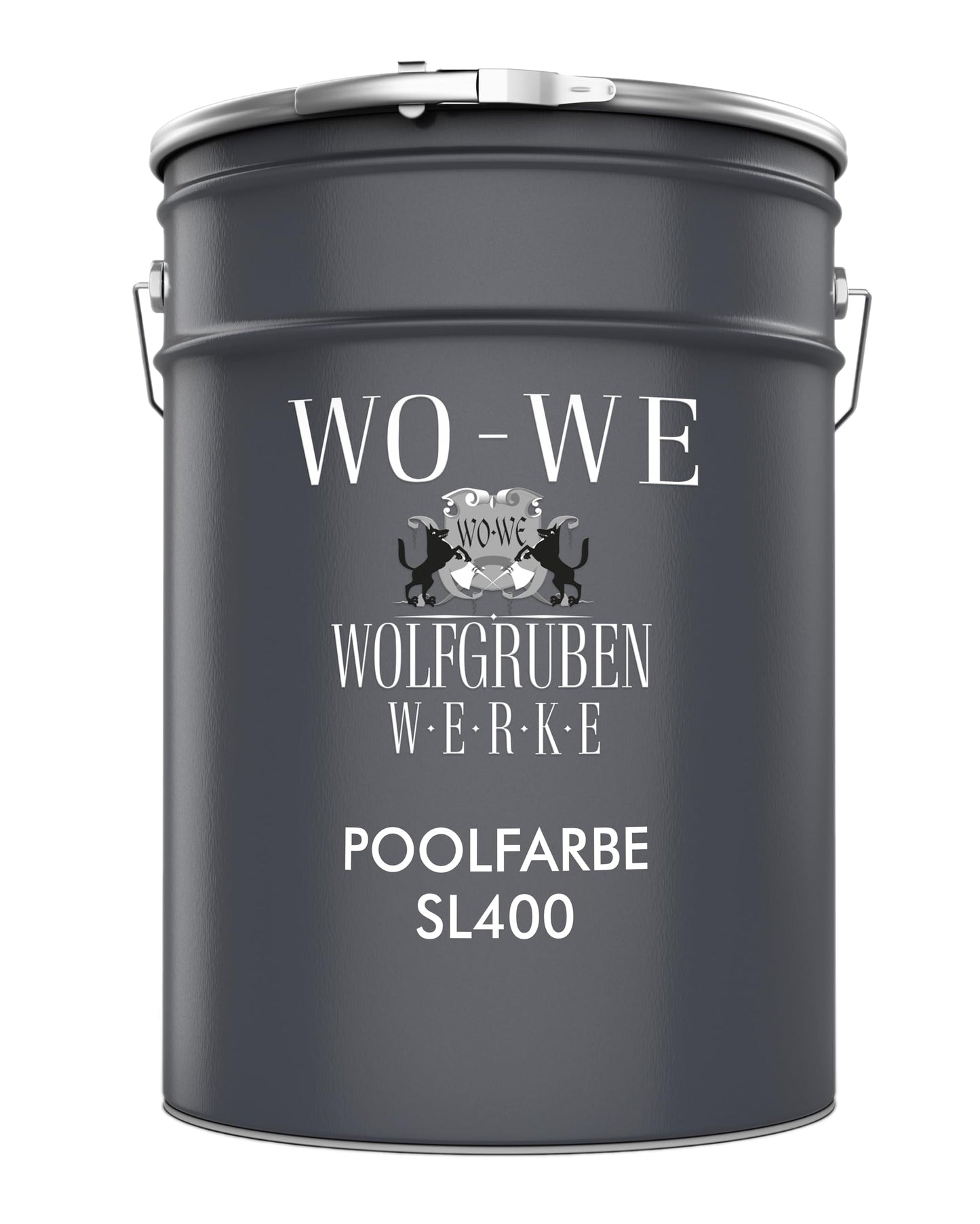 Schwimmbadfarbe SL400 für Pool, RAL 5012 ähnl. Lichtblau 2.5 l (1er Pack)