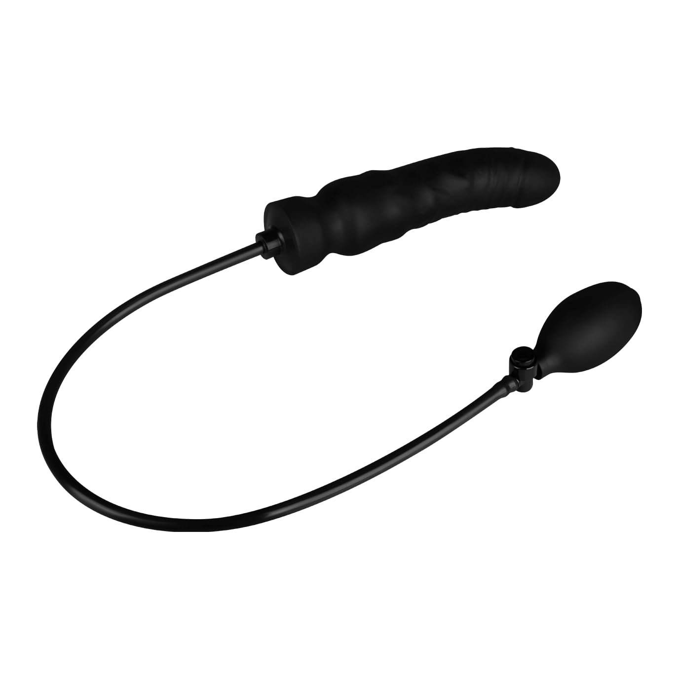 Aufblasbarer Naturdildo mit Handpumpe