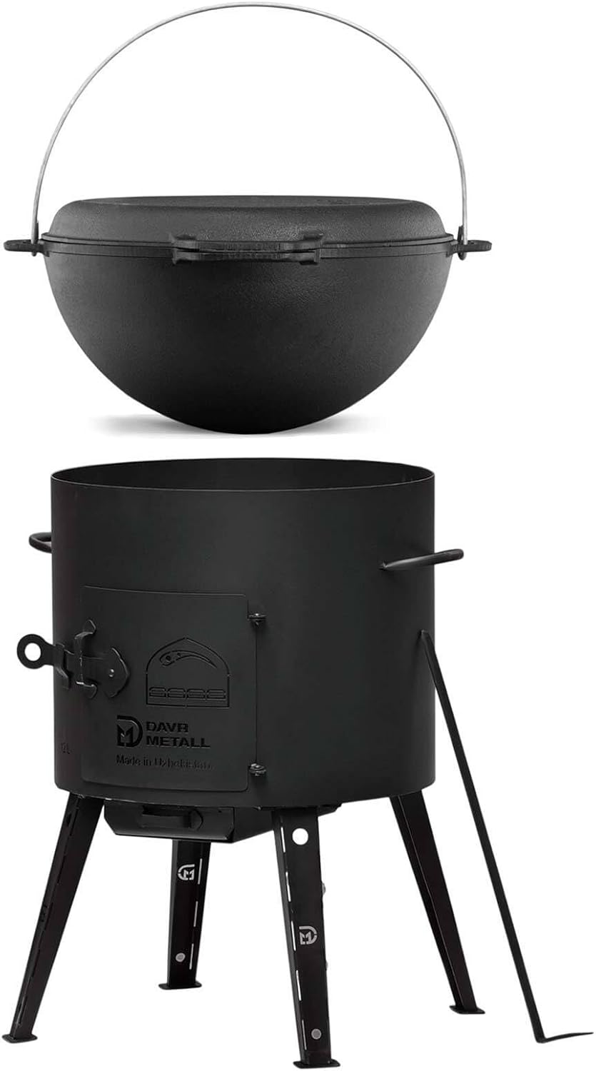 Utschak mit Kazan (10L, 36cm), Ø36 cm + 10 L