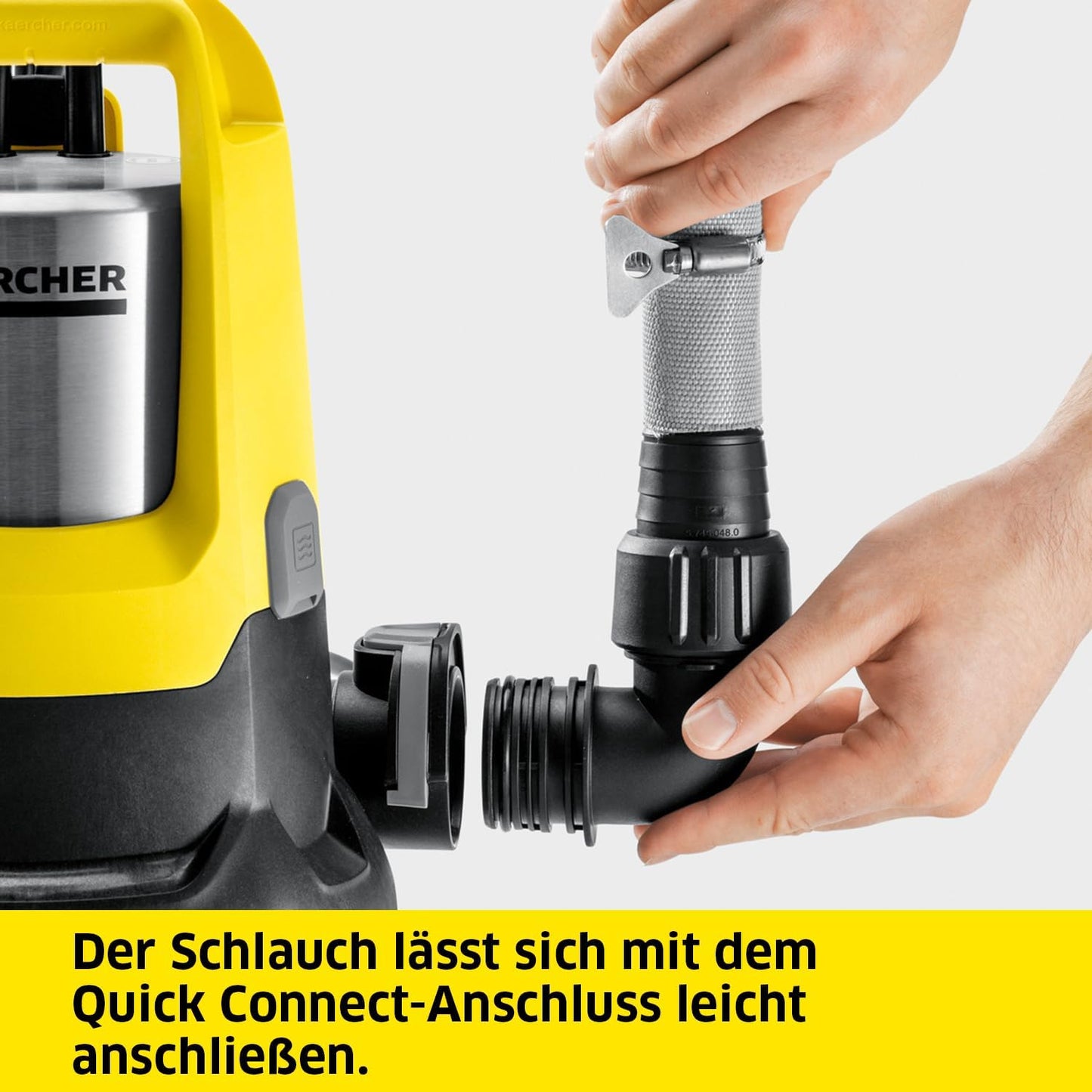 Flachsaugende Tauchpumpe SP 17.000 mit Level Sensor