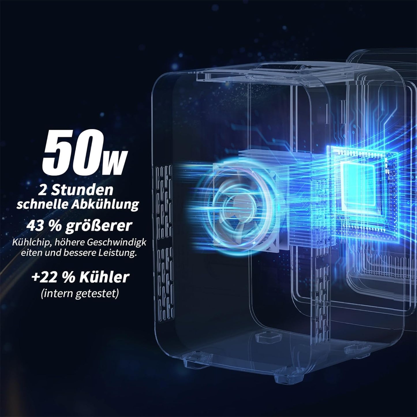 Mini Kühlschrank 4L für Kosmetik & Getränke, Weiss