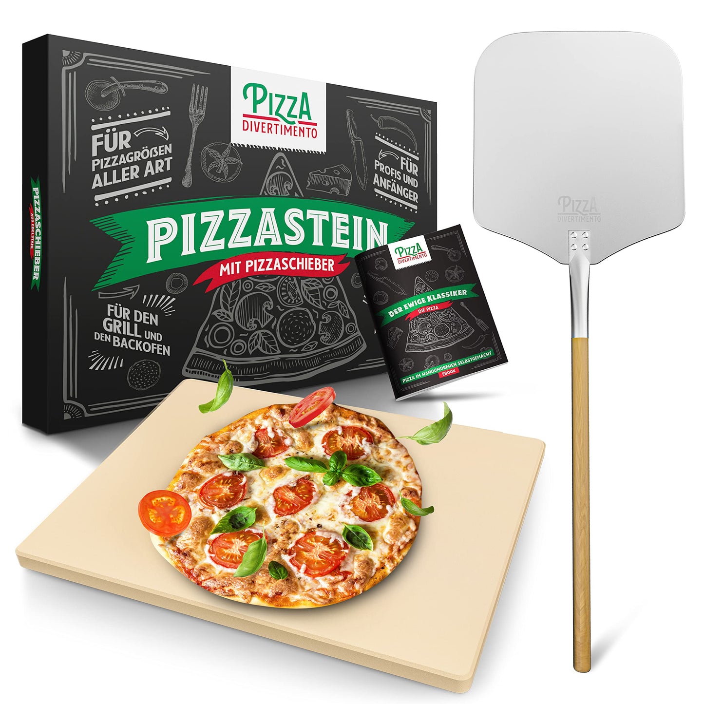 Pizzastein-Set