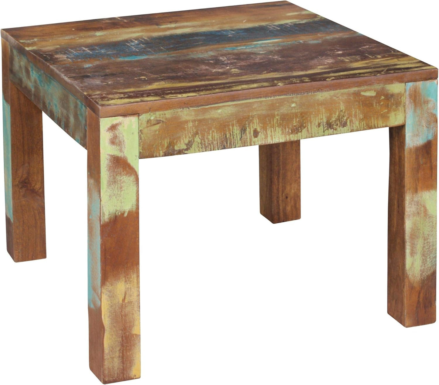 Rustikaler Couchtisch, Braun 60 x 60 x 47
