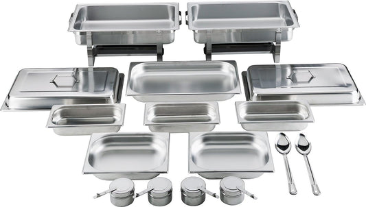 14-teiliges Chafing Speisewärmer Set