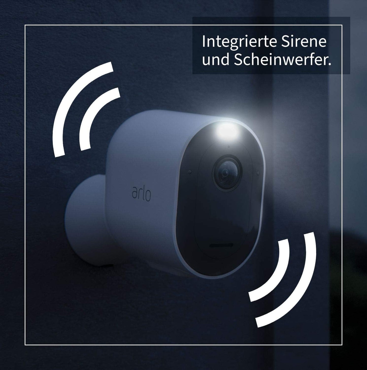 Pro3 Überwachungskamera VMC4040P, Einzelkameral, Weiss