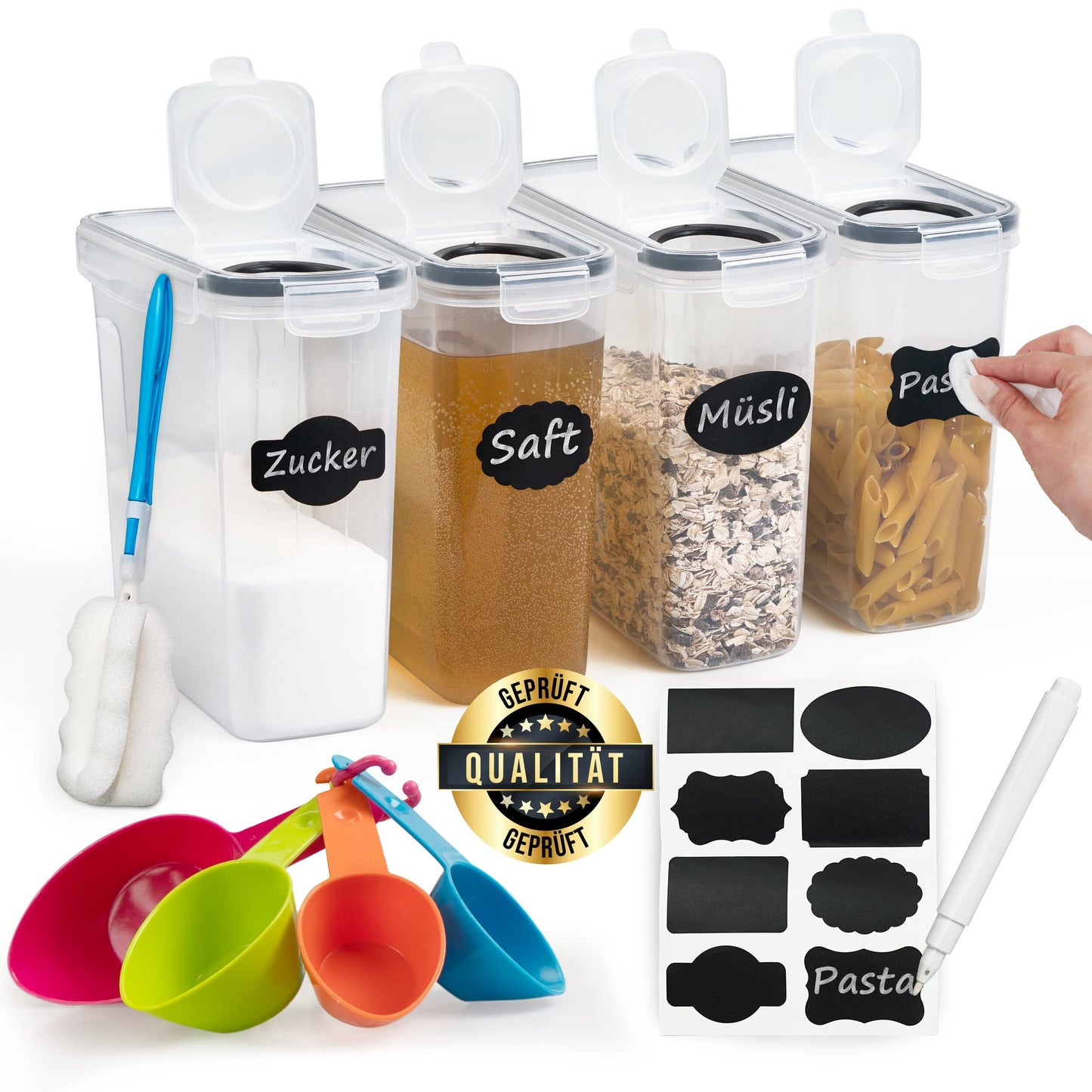 Aufbewahrungsboxen, 4er Set