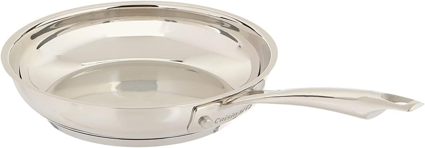Professionelle Edelstahl-Pfanne 20,3 cm, Edelstahl 8-Inch