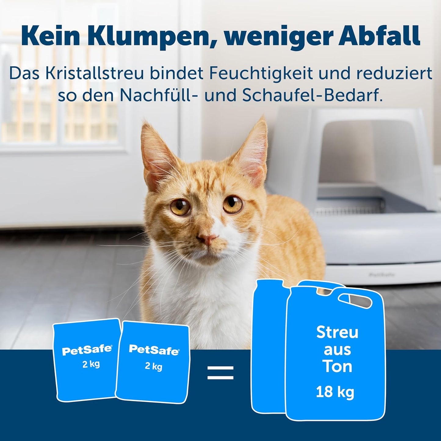 ScoopFree Kristall-Katzenstreu, Premium