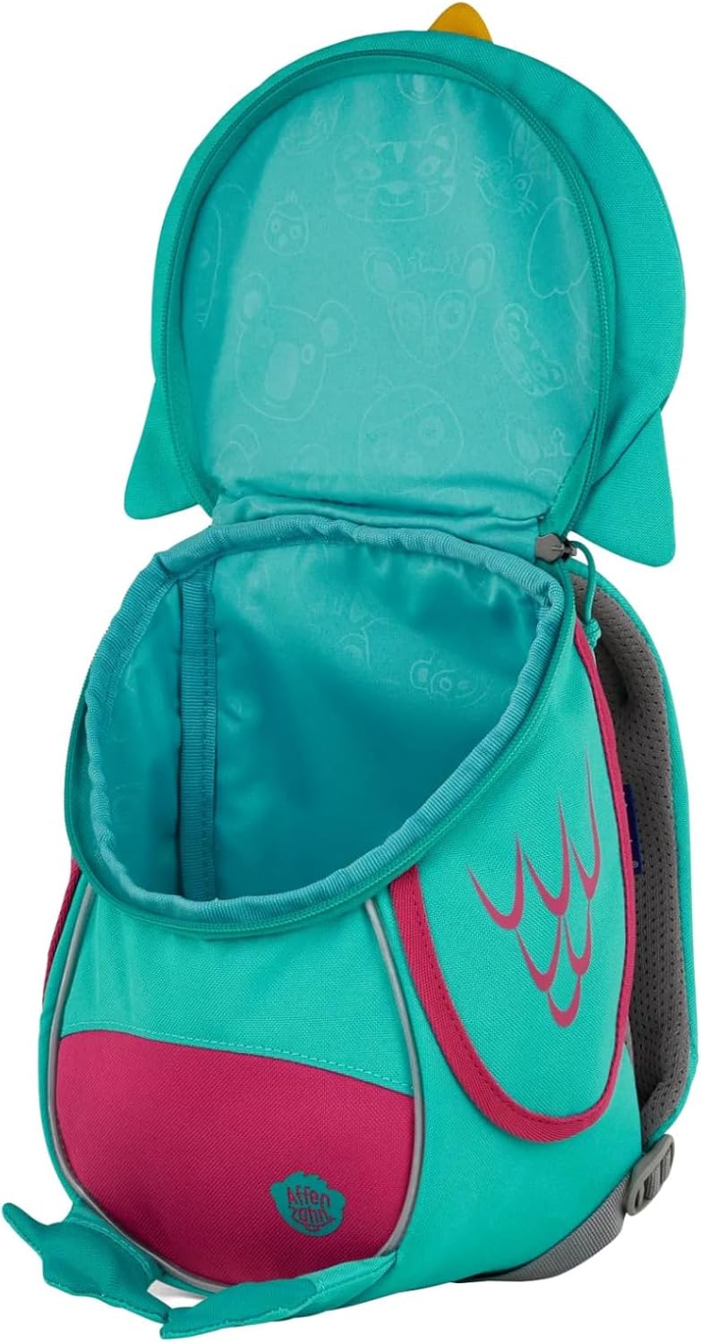 Kindergartenrucksack Kleiner Freund, Einheitsgrösse Eule - Türkis