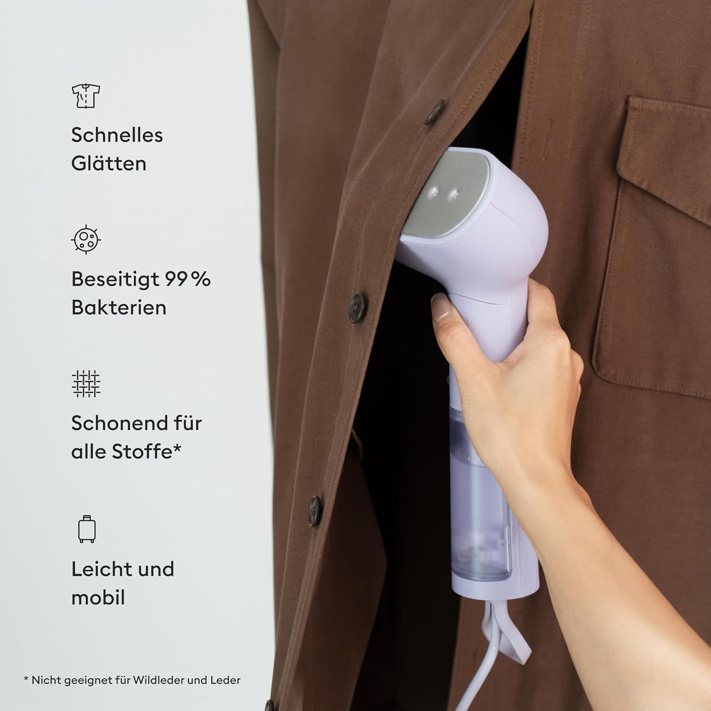 Dampfglätter Cirrus X, Violett