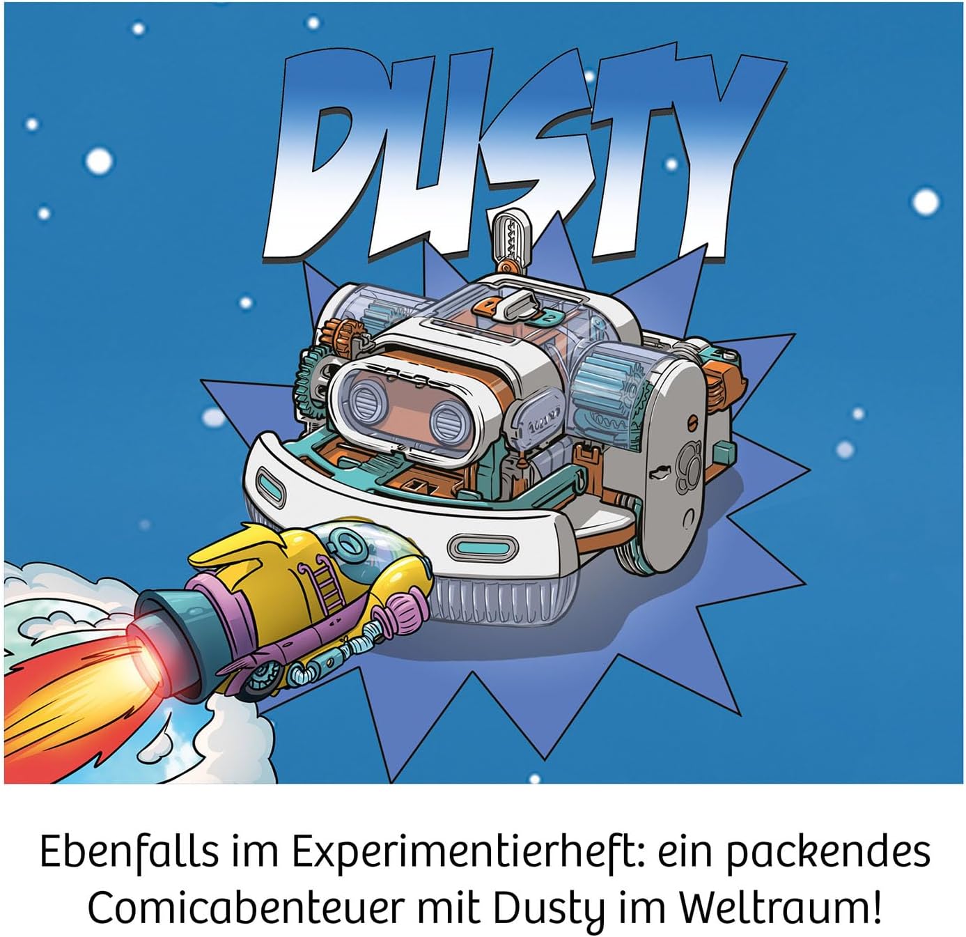 Robo-Staubsauger-Experimentierkasten Dusty