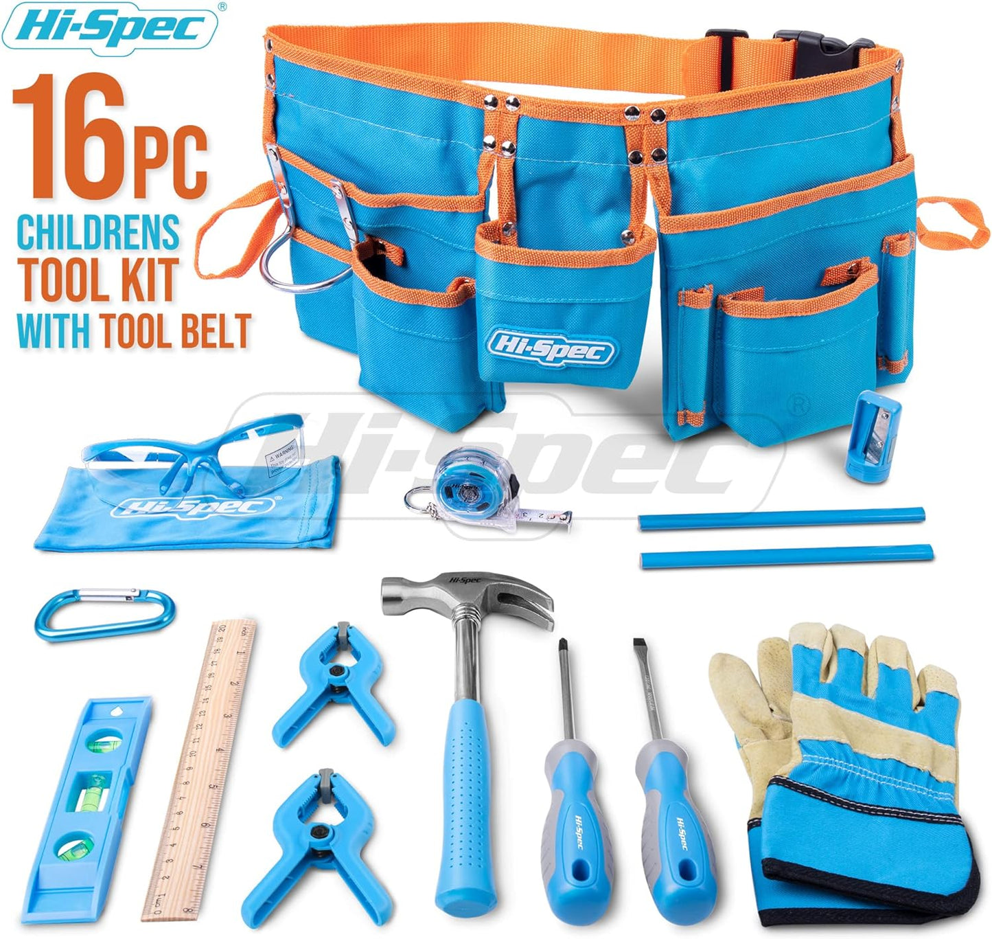 Kinder-Werkzeug-Kit, Blau