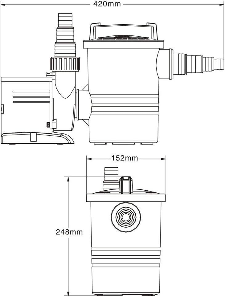 Poolpumpe CPP-10000F