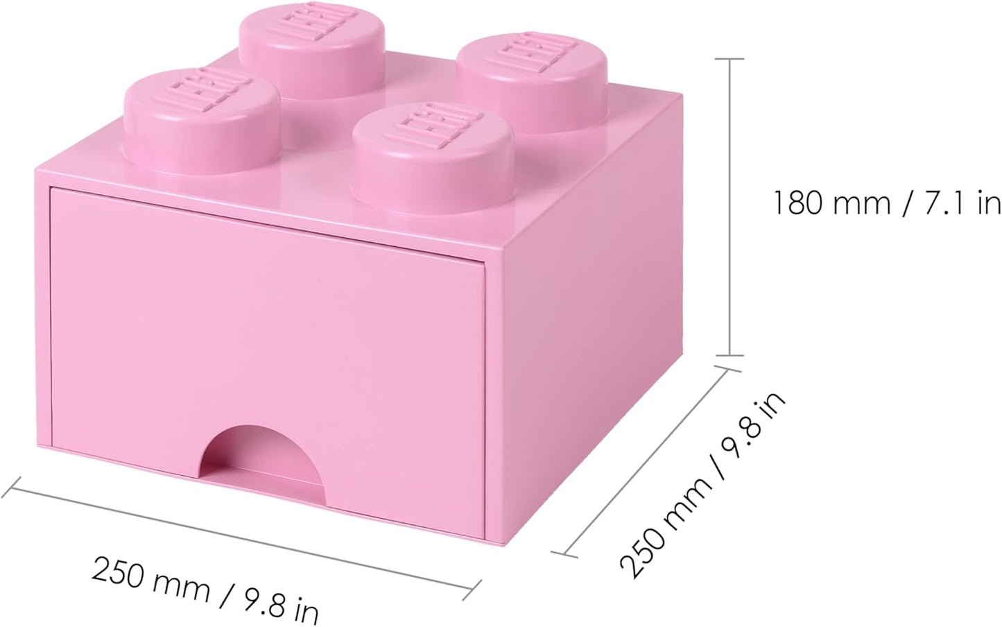 Storage Brick Drawer, Legion/Light Purple