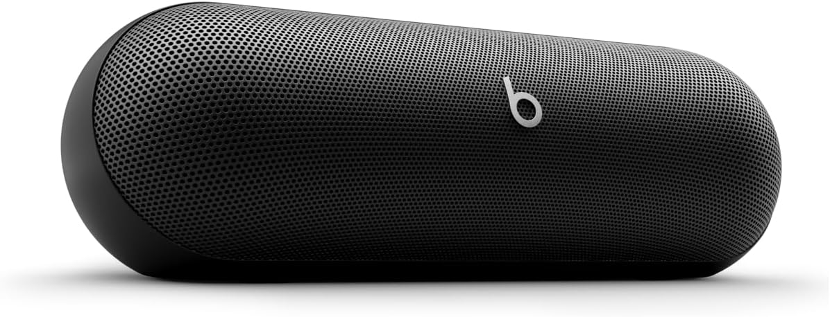 Tragbarer Bluetooth-Lautsprecher Pill, Mattschwarz Pill