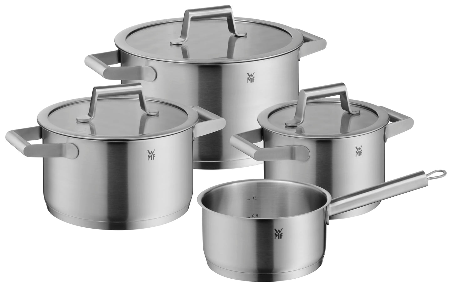 Comfort Line Induktions-Topfset, 4-teilig, Comfort Line – Topfset 4-teilig
