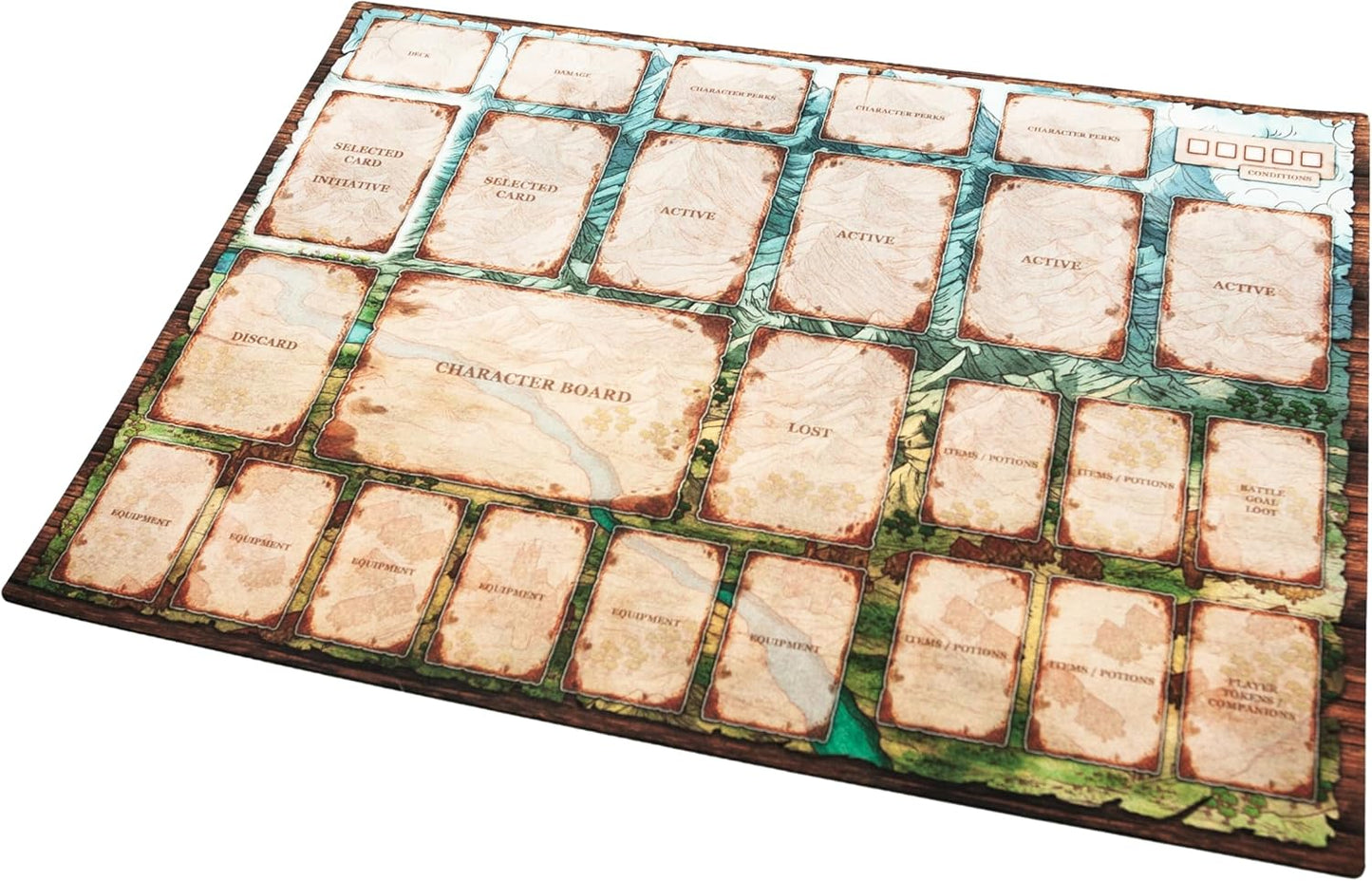 Spielmatte für Gloomhaven/Frosthaven
