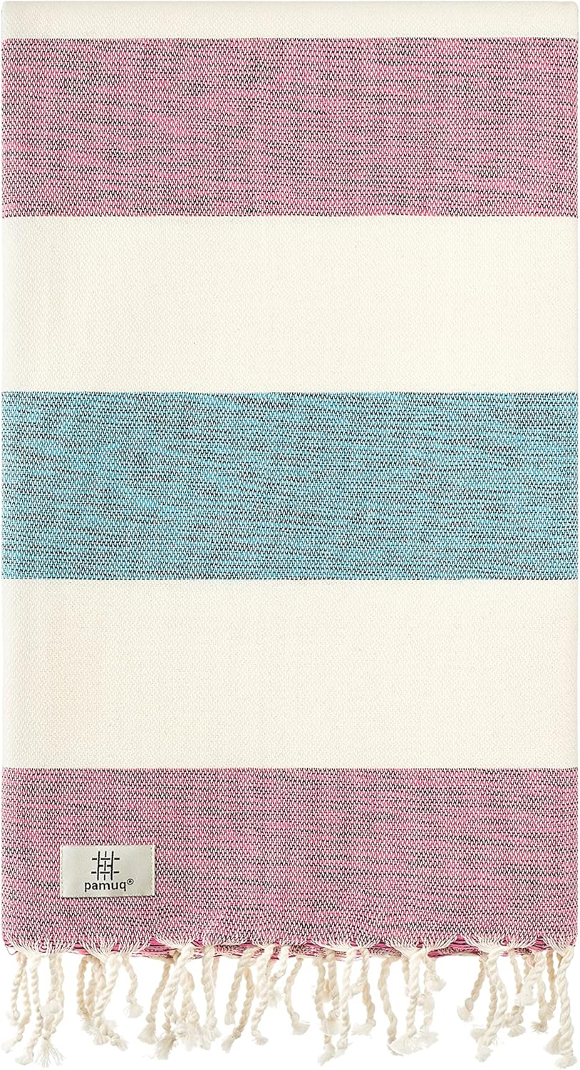 XXL-Hamamtuch Lanzarote, Lanzarote 90 x 180 cm Rot-blau