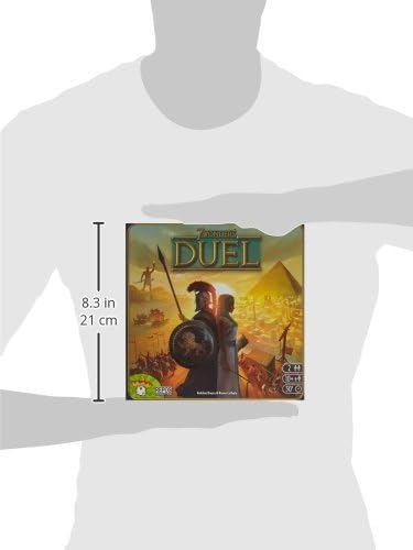 7 Wonders Duel Brettspiel, 2 Spieler a. 7 Wonders Duel (Grundspiel)