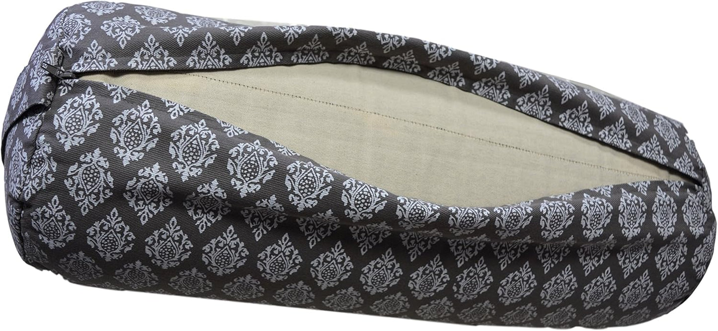 Yoga-Bolster, Grau