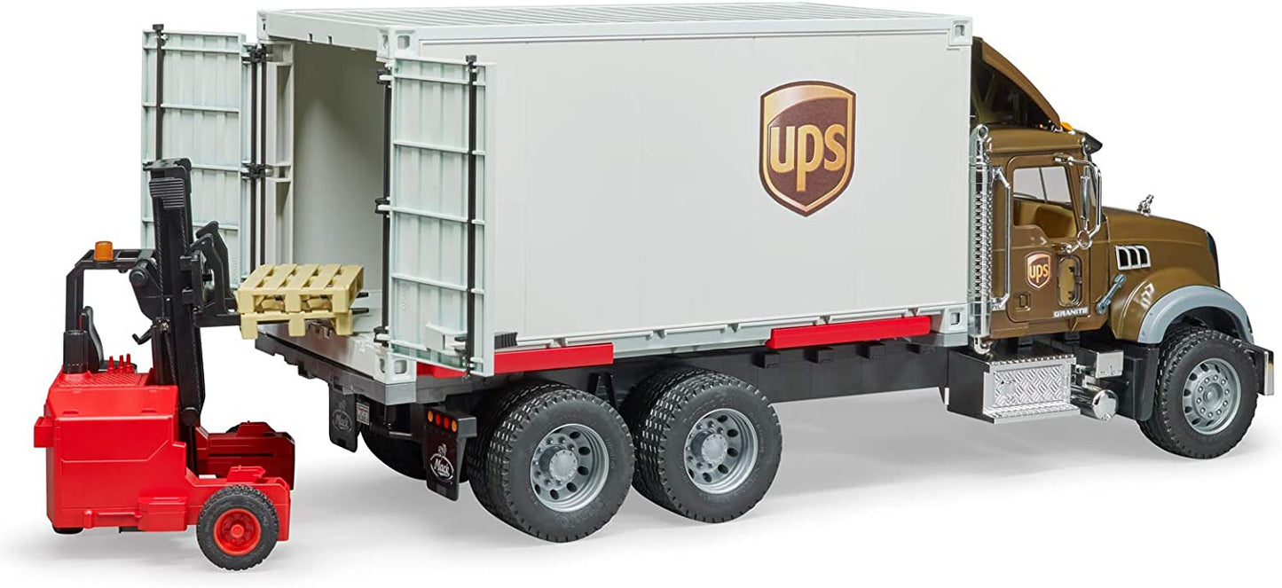 Mack Granite UPS Logistik-LKW, Modellfahrzeug