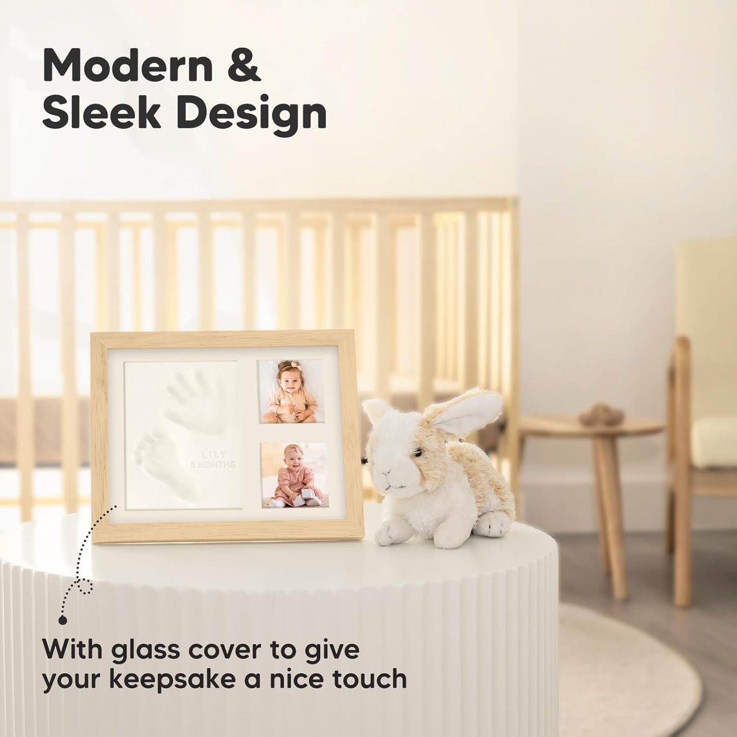 Baby Hand- und Fussabdruck-Set, Ash Wood Solo