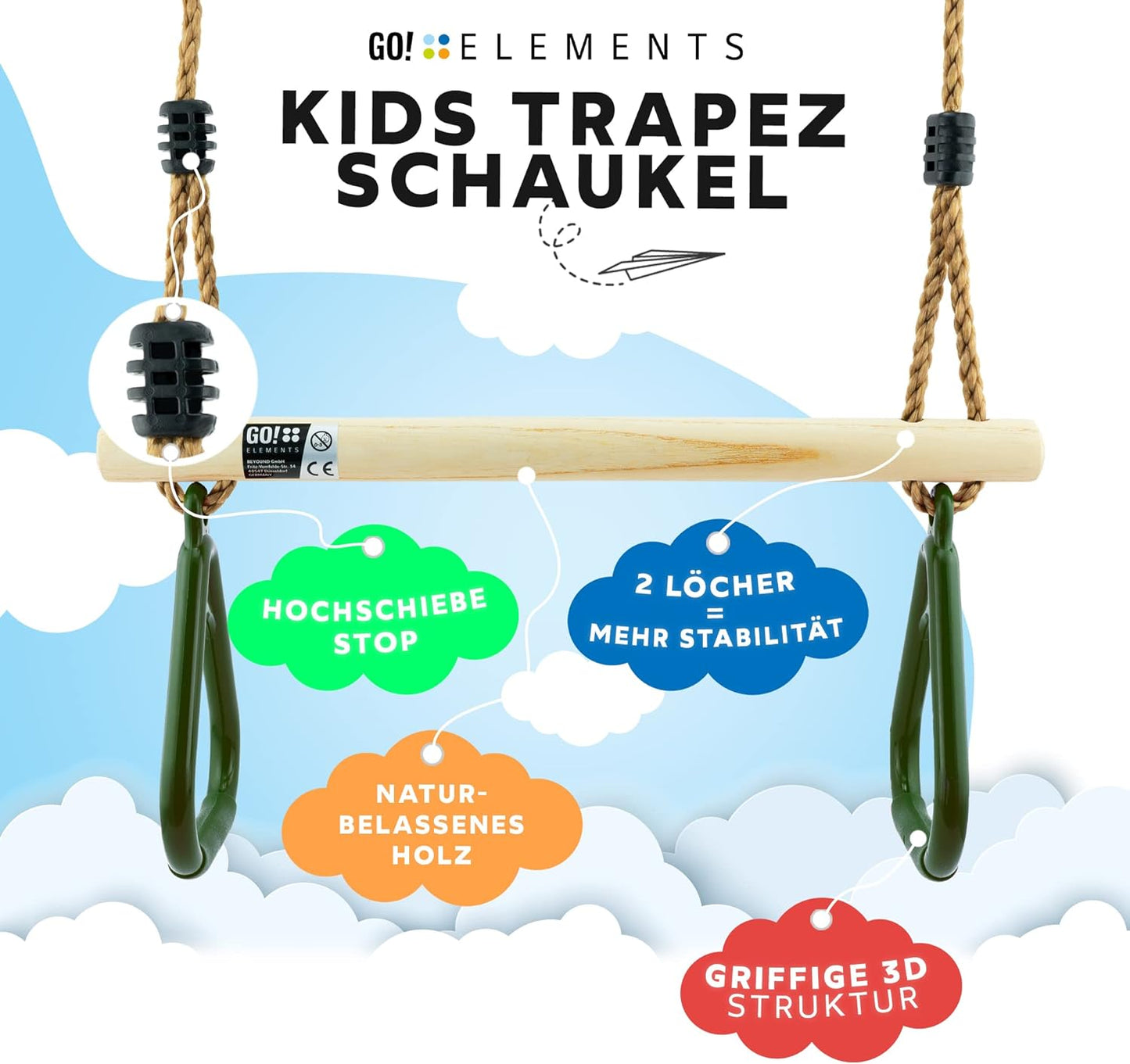 Trapezschaukel, Grün