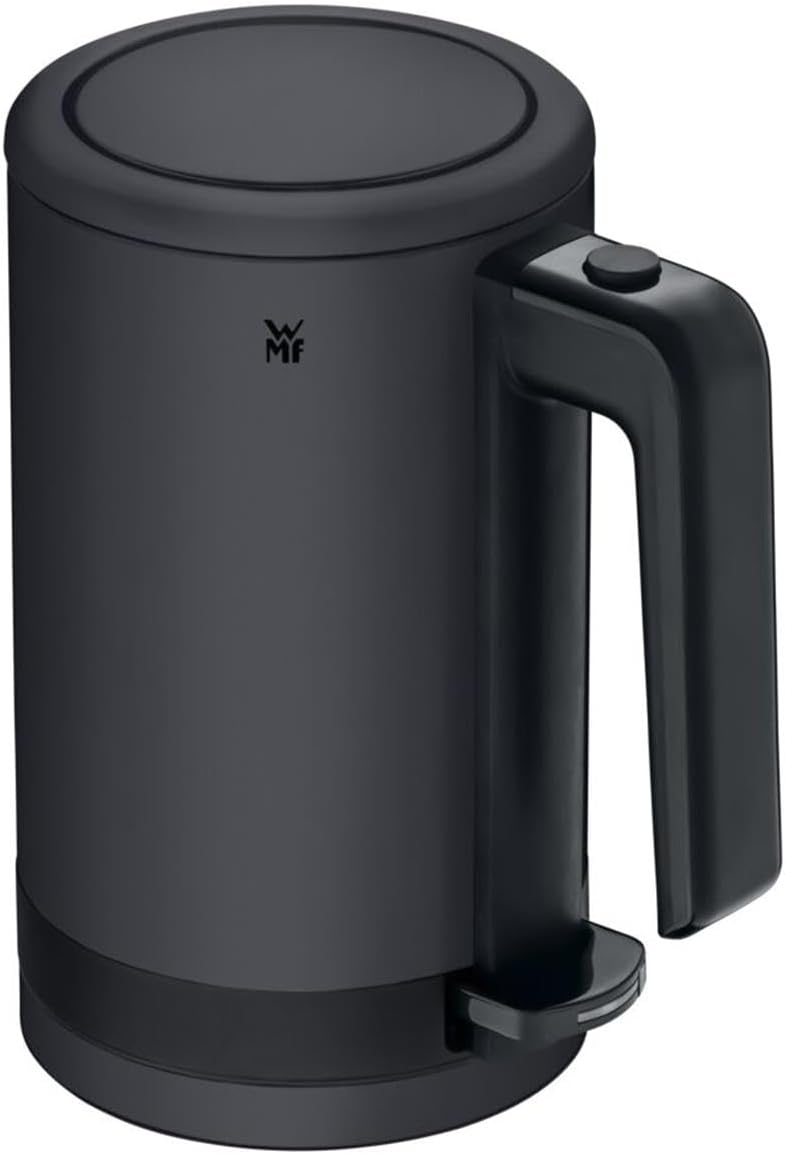 Mini Reise-Wasserkocher mit Kalkfilter, Deep Black
