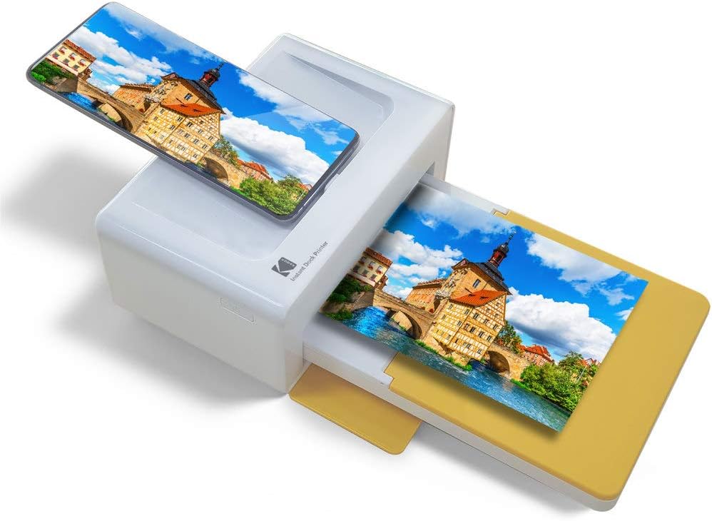 Dock Plus 4Pass Sofortbilddrucker, Impresora + 10 Hojas