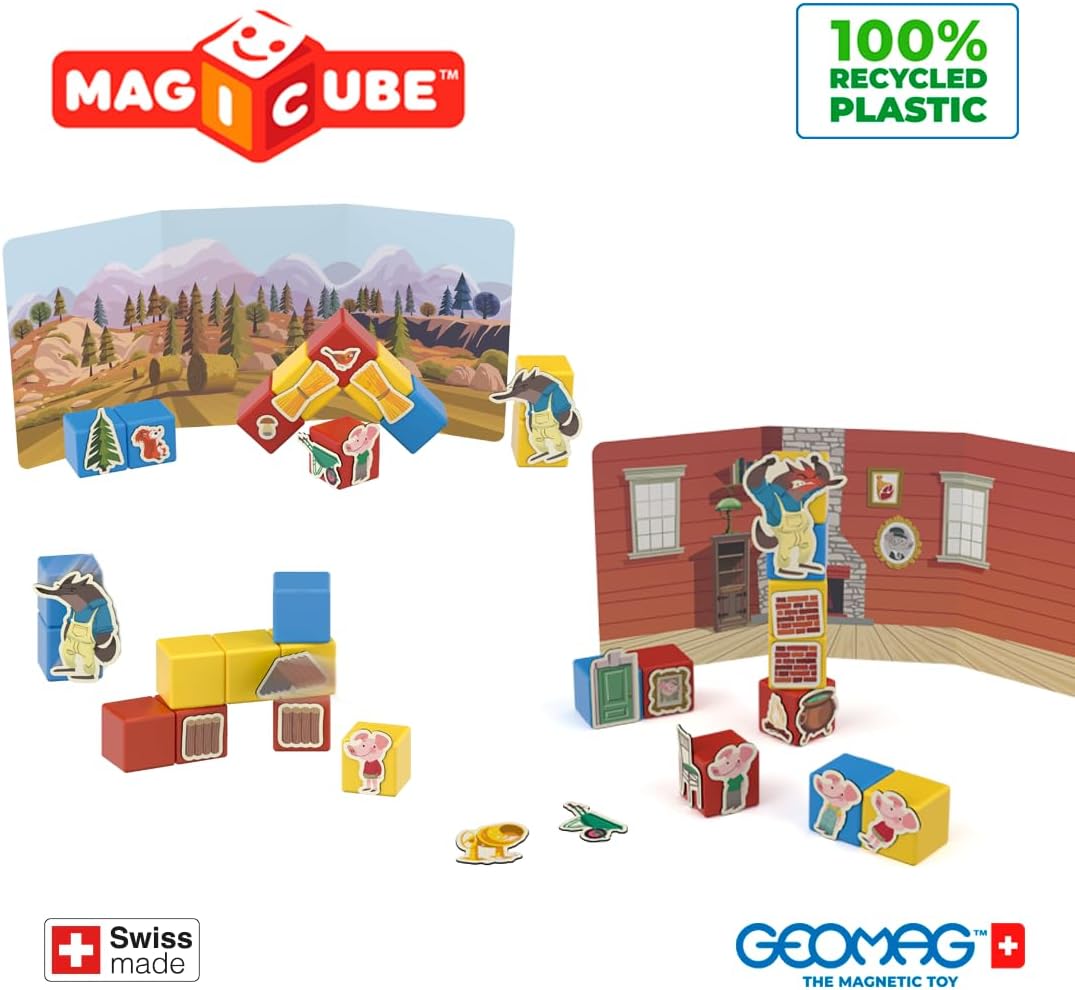 Magicube Story Building: Drei kleine Schweinchen