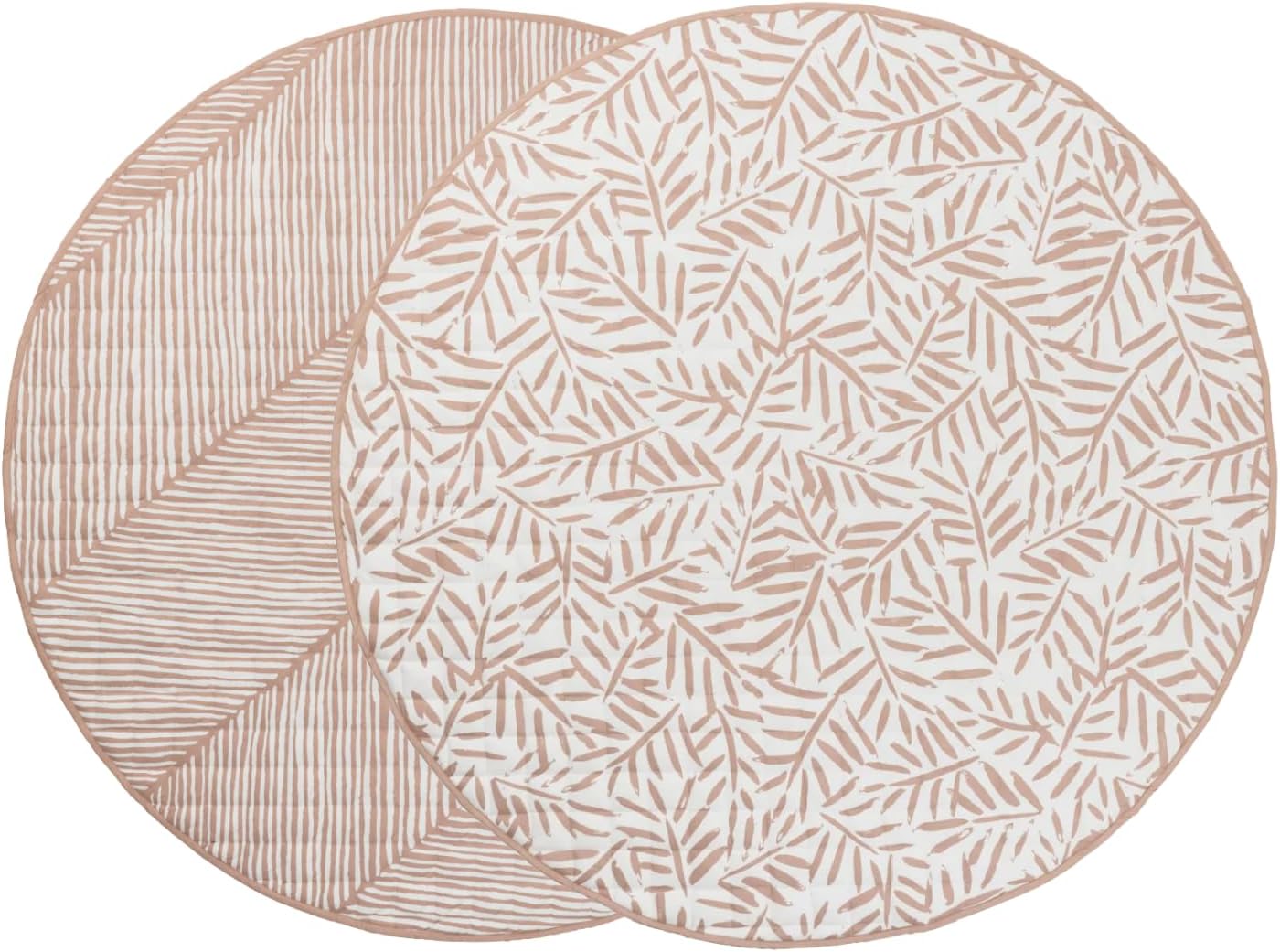Handgenähte Krabbeldecke aus Bio-Baumwolle, Luxemat Sea Shell
